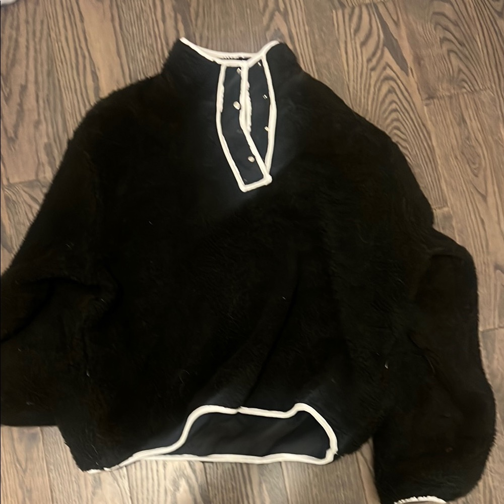 Parke black pullover fleece SOLD OUT - Picture 2 of 3